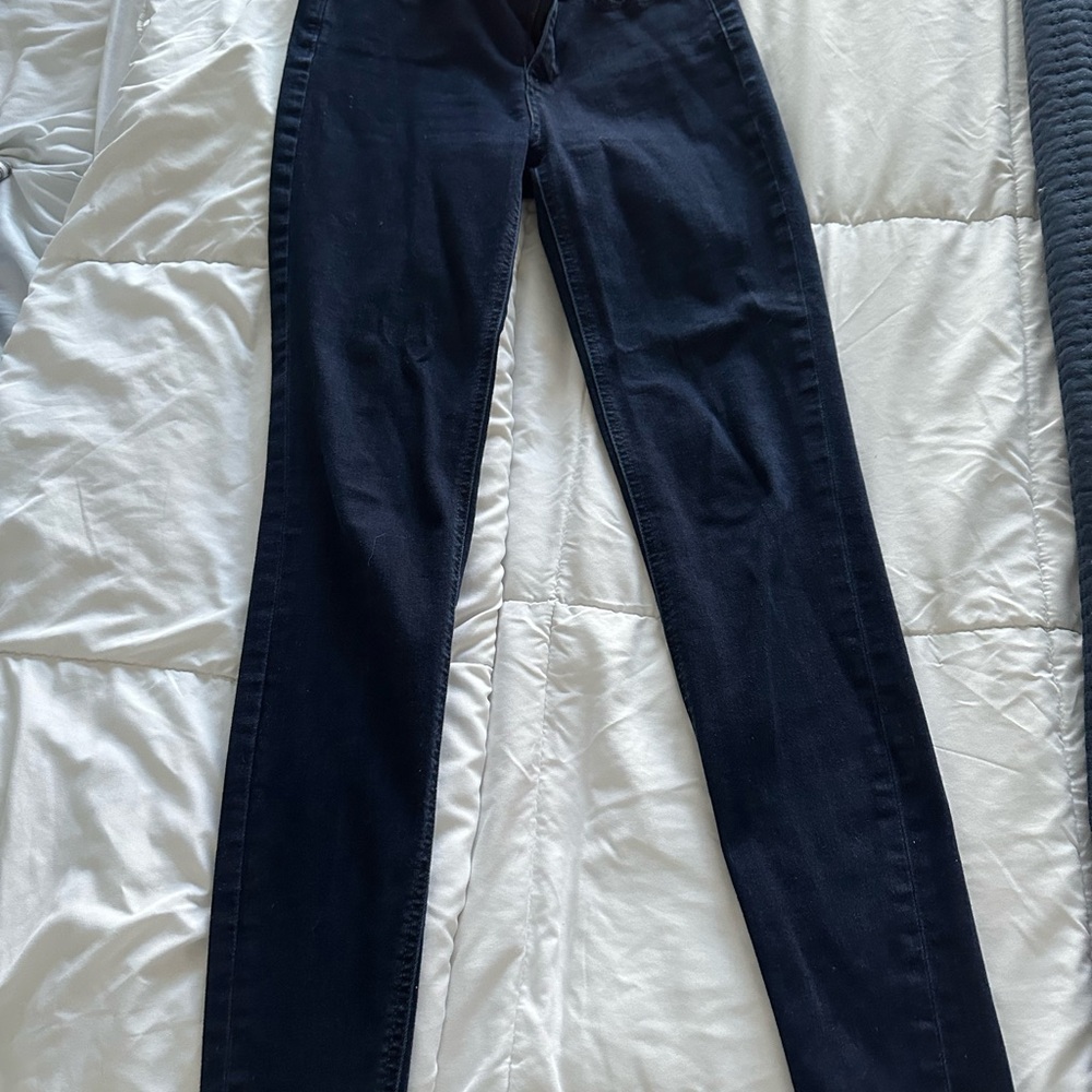 Talbots Dark Blue Skinny Jeans Jeggings Talbots Size 2